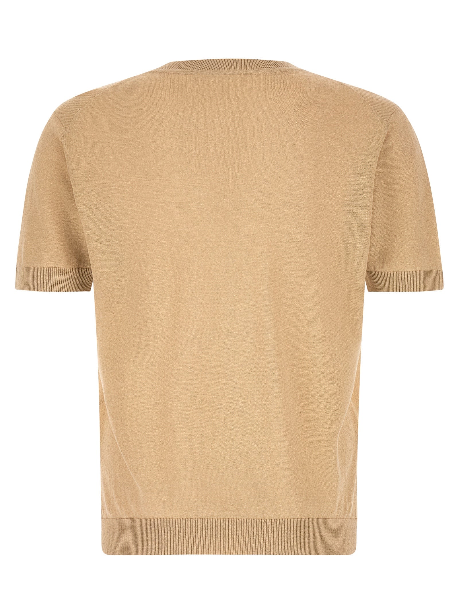 Beige Linen Cardigan