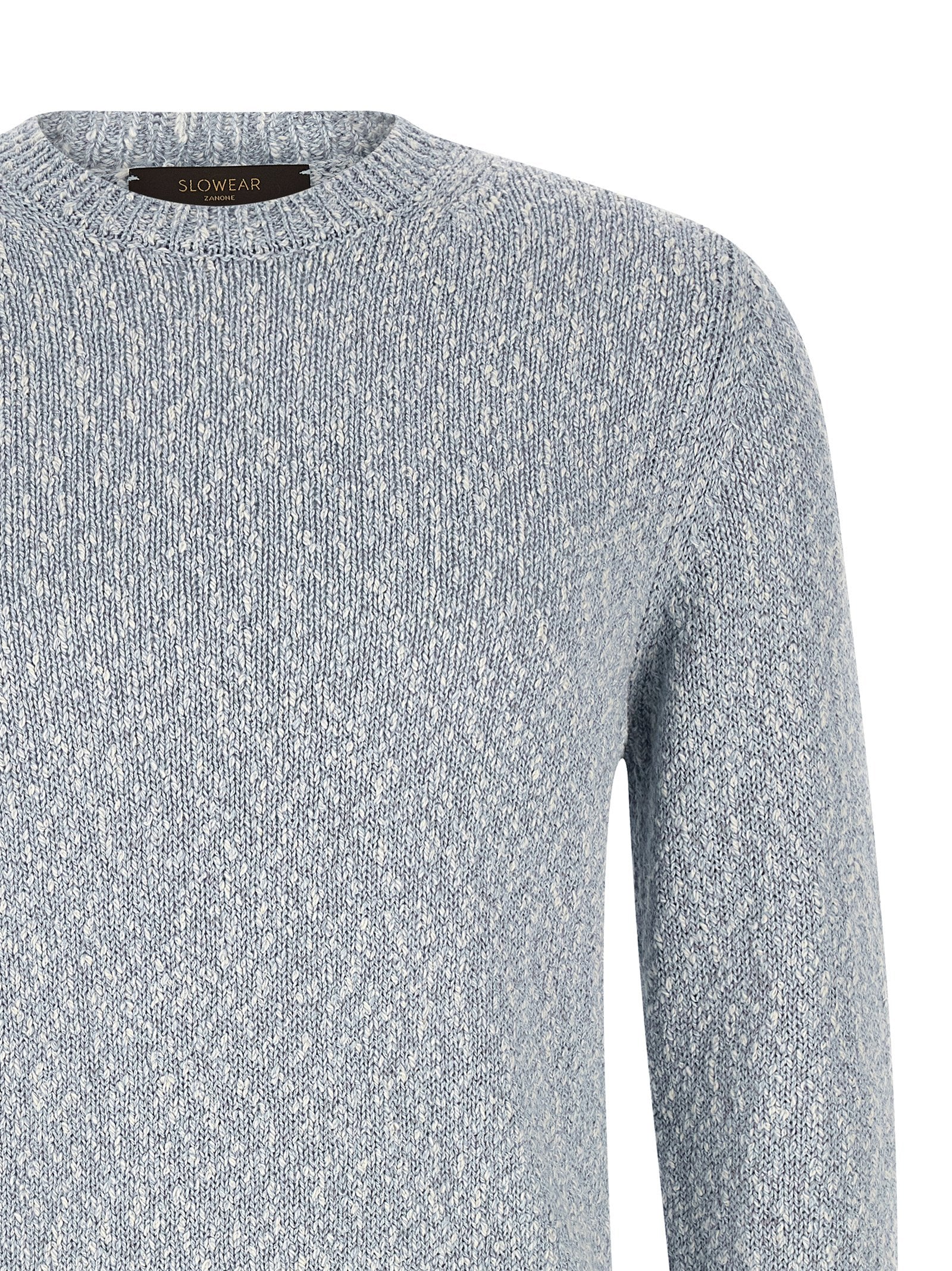 Blue Cotton Cardigan