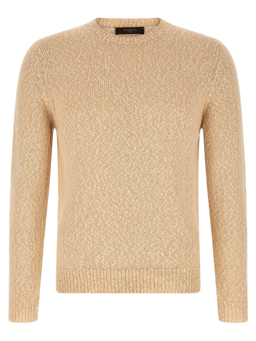 Beige Cotton Cardigan