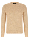 Beige Cotton Cardigan