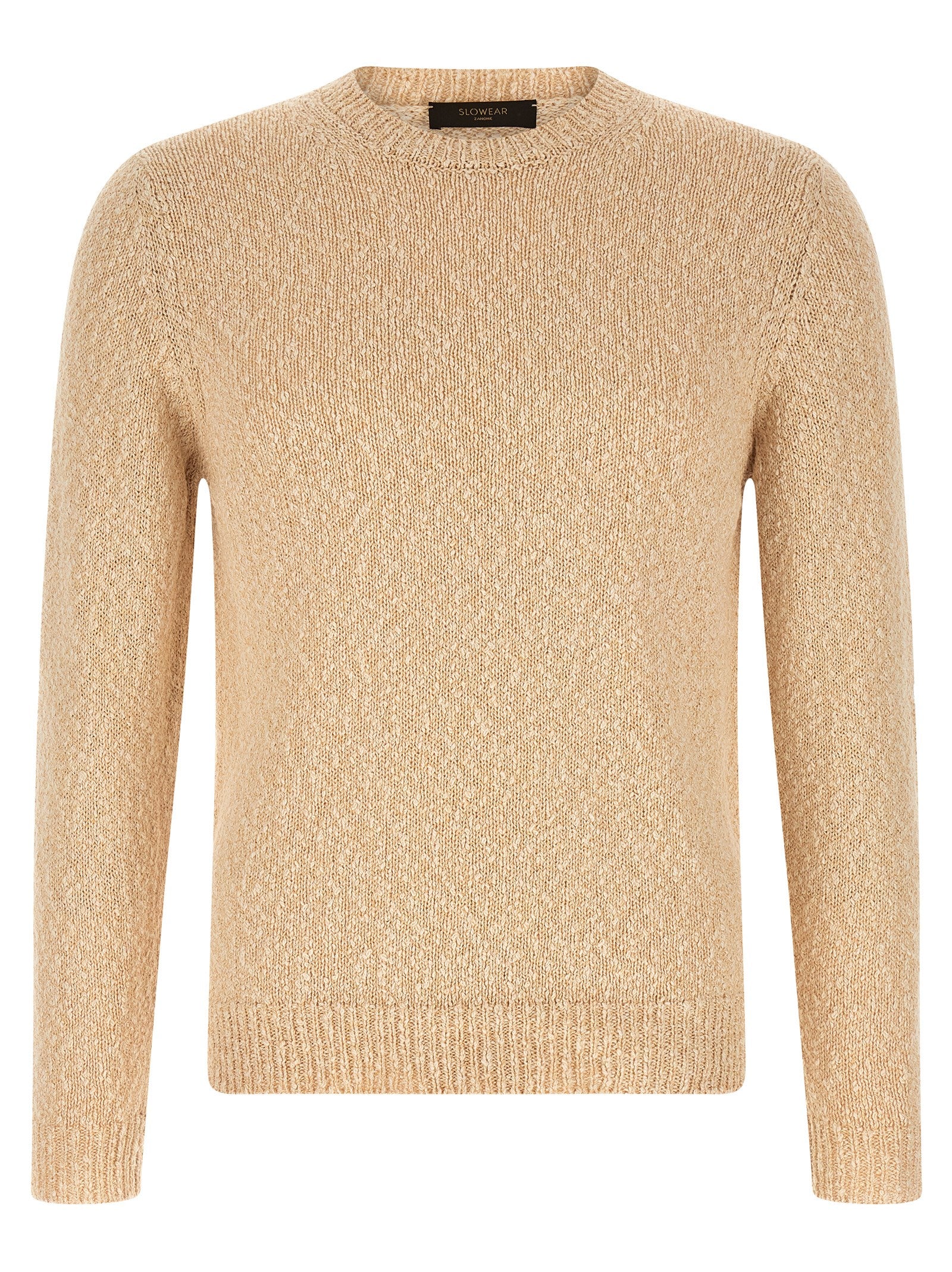 Beige Cotton Cardigan