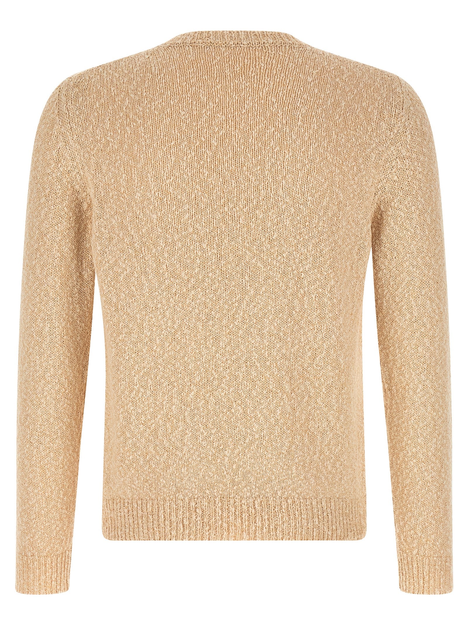 Beige Cotton Cardigan