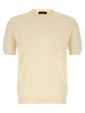 Beige Cotton Cardigan