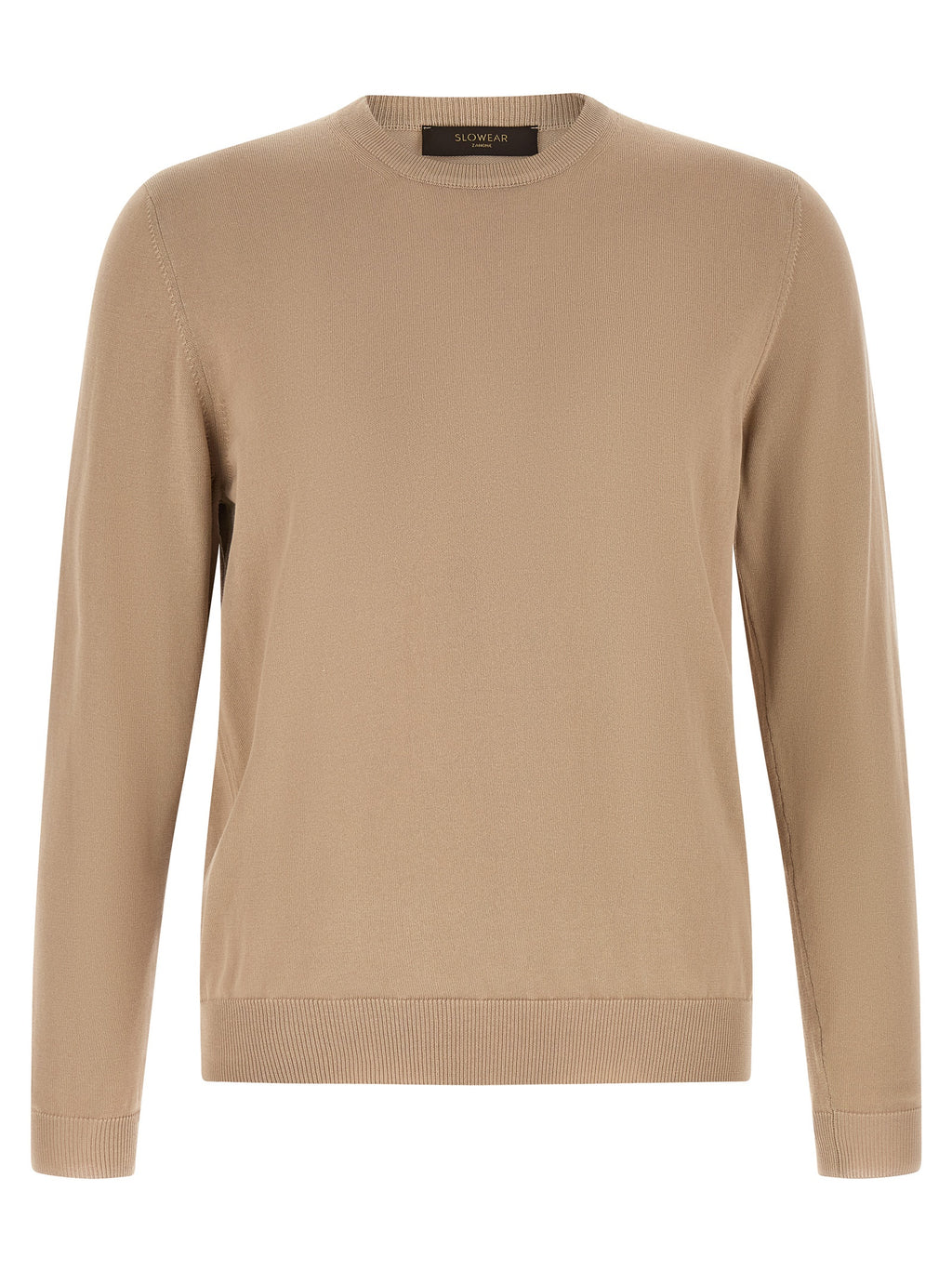 Beige Cotton Cardigan