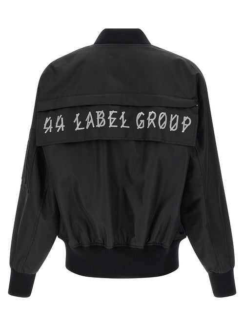 44 Label Group Black Polyamide Bomber