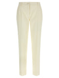White Virgin Wool Dress Pants