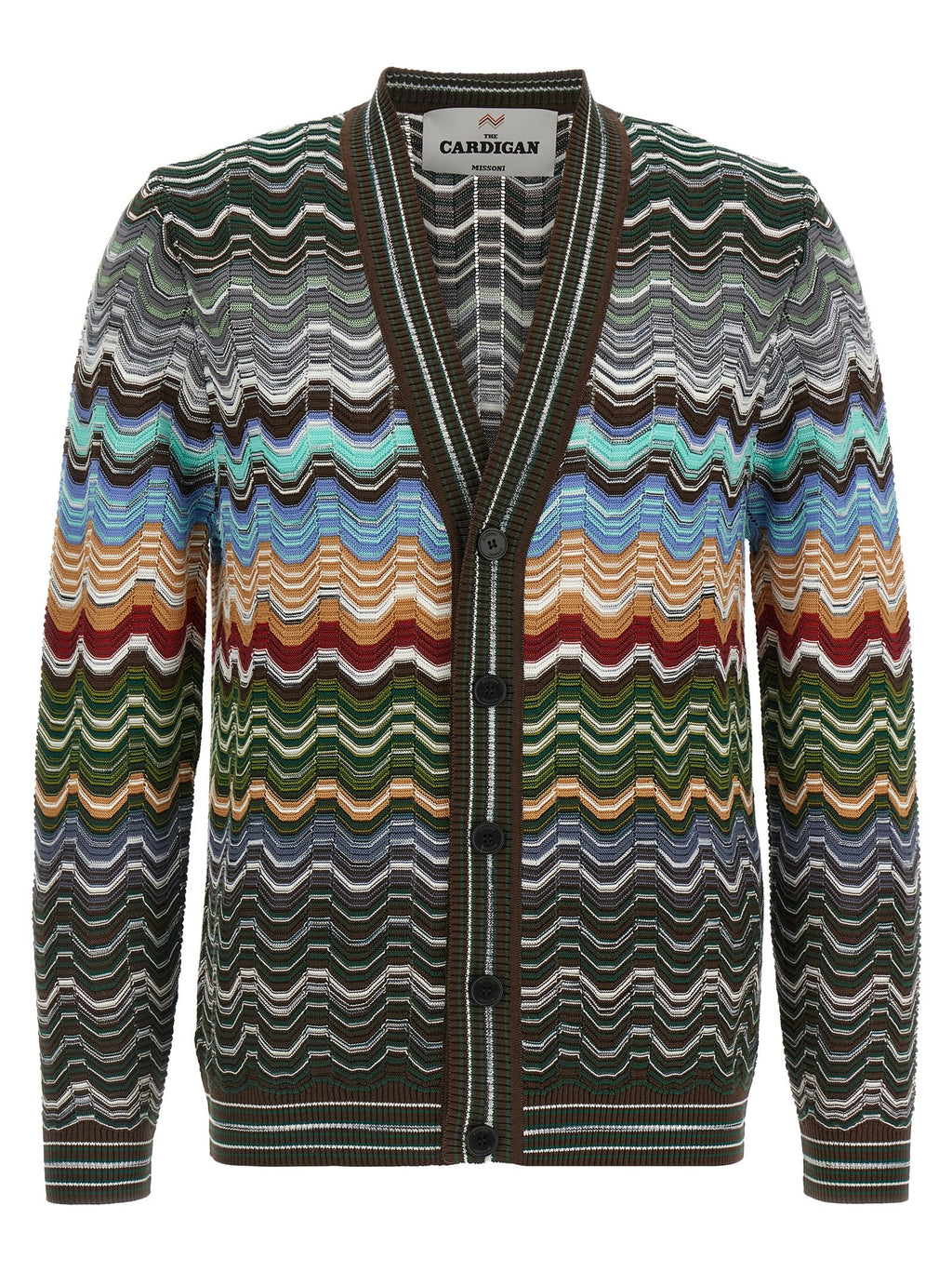 Multicolor Cotton Cardigan