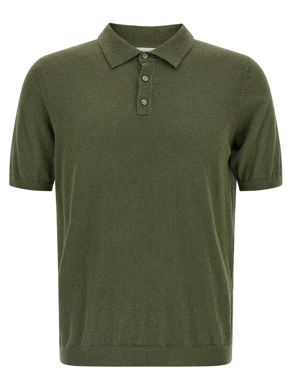 Bicolor Cotton Polo Shirt