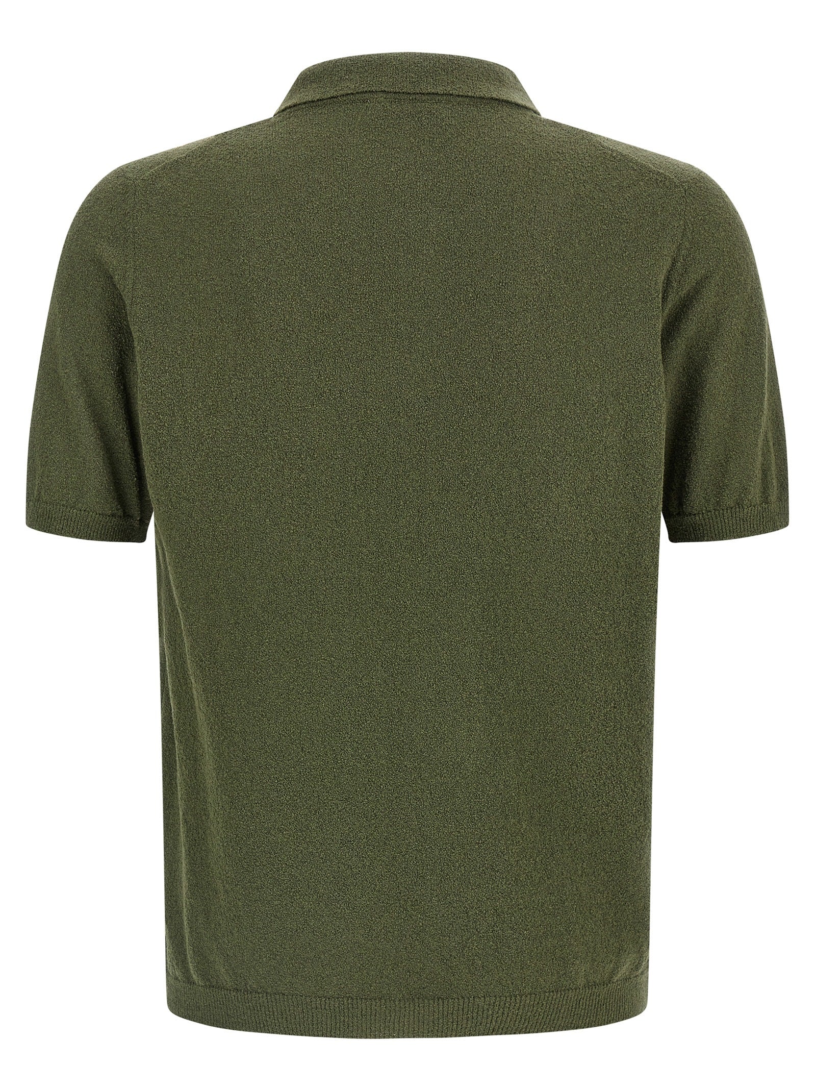 Bicolor Cotton Polo Shirt