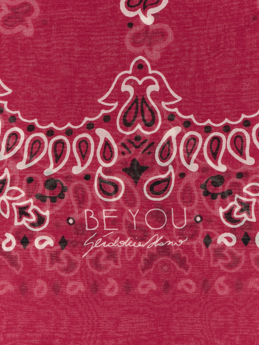 BE YOU Fuchsia Modal Foulard