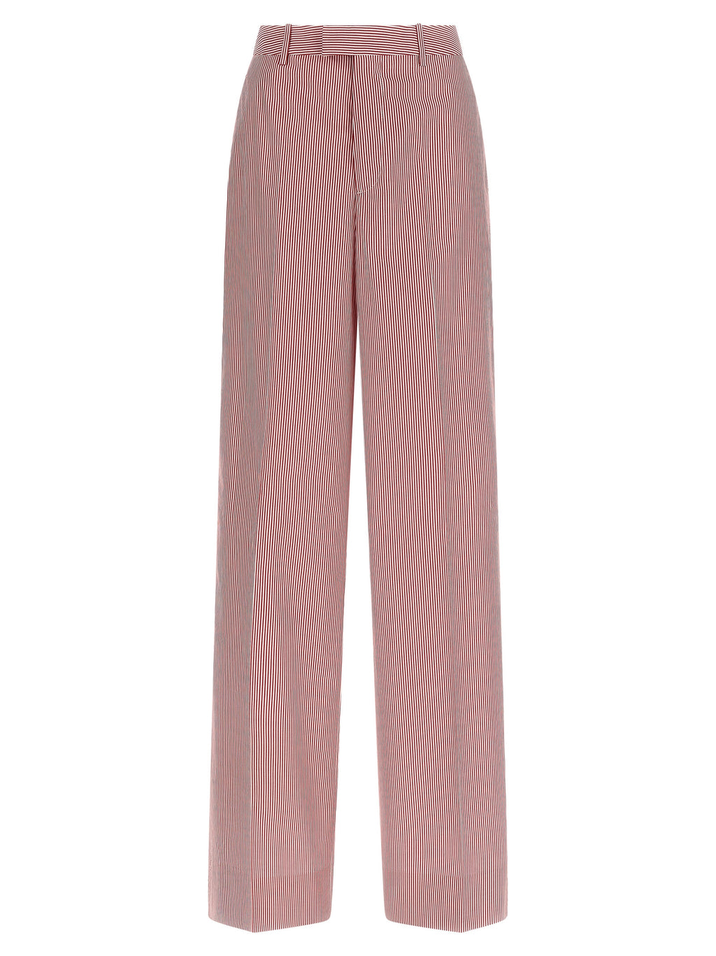 Multicolor Cotton Casual Pants