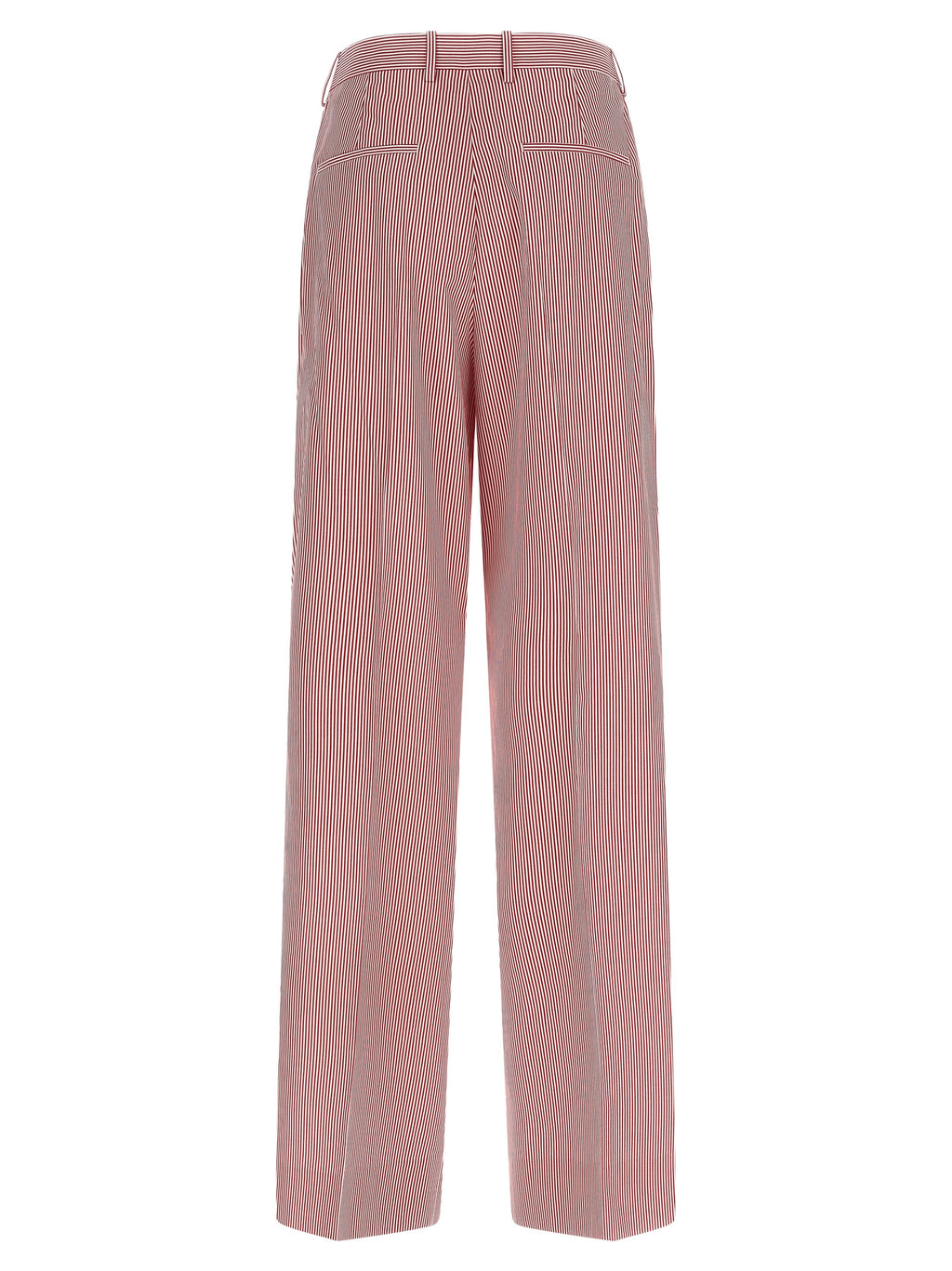 Multicolor Cotton Casual Pants