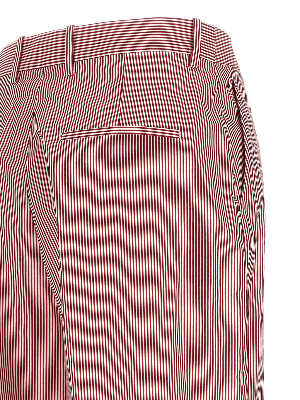 Multicolor Cotton Casual Pants