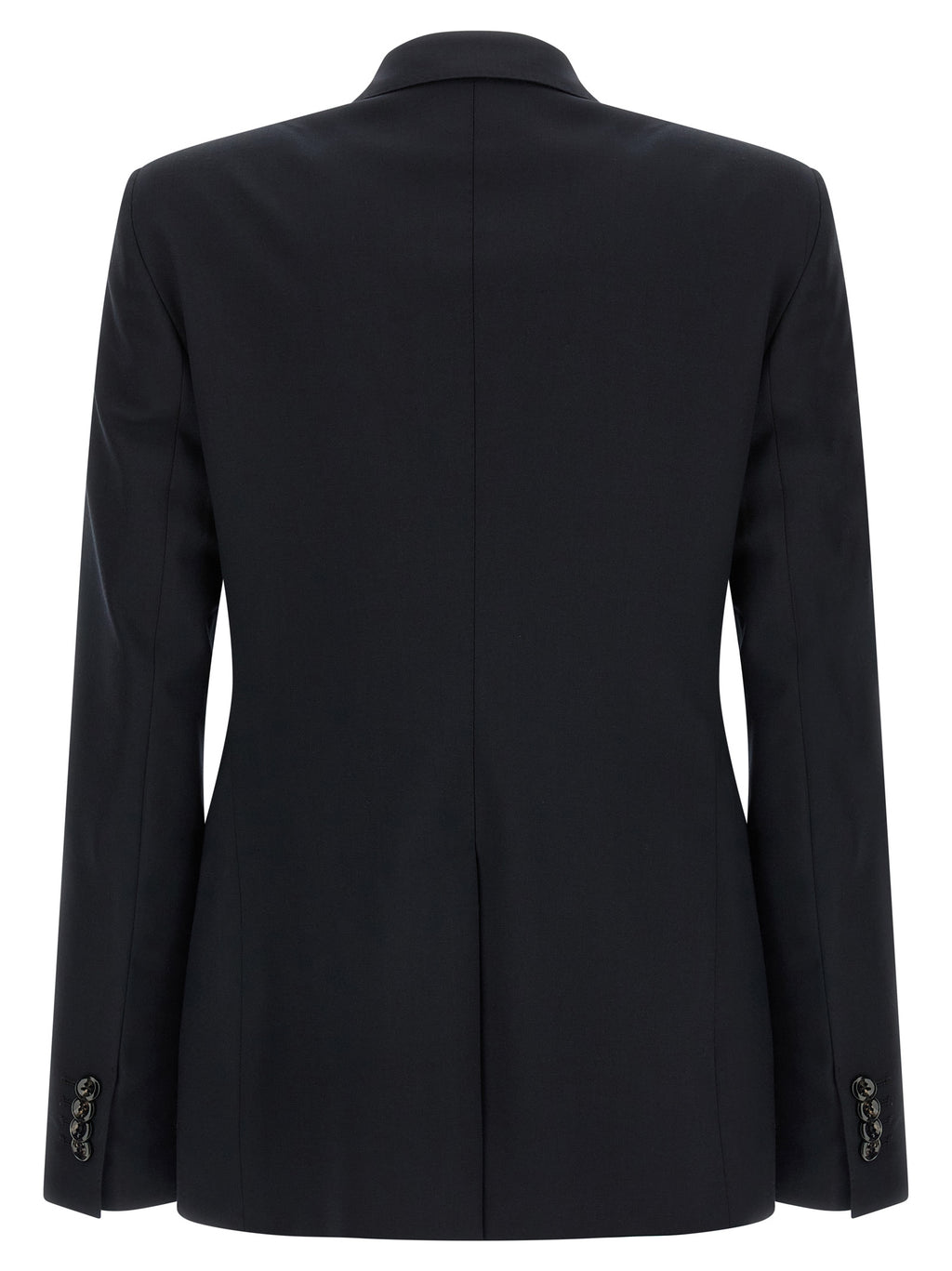 Blue Virgin Wool Two-Piece Suit