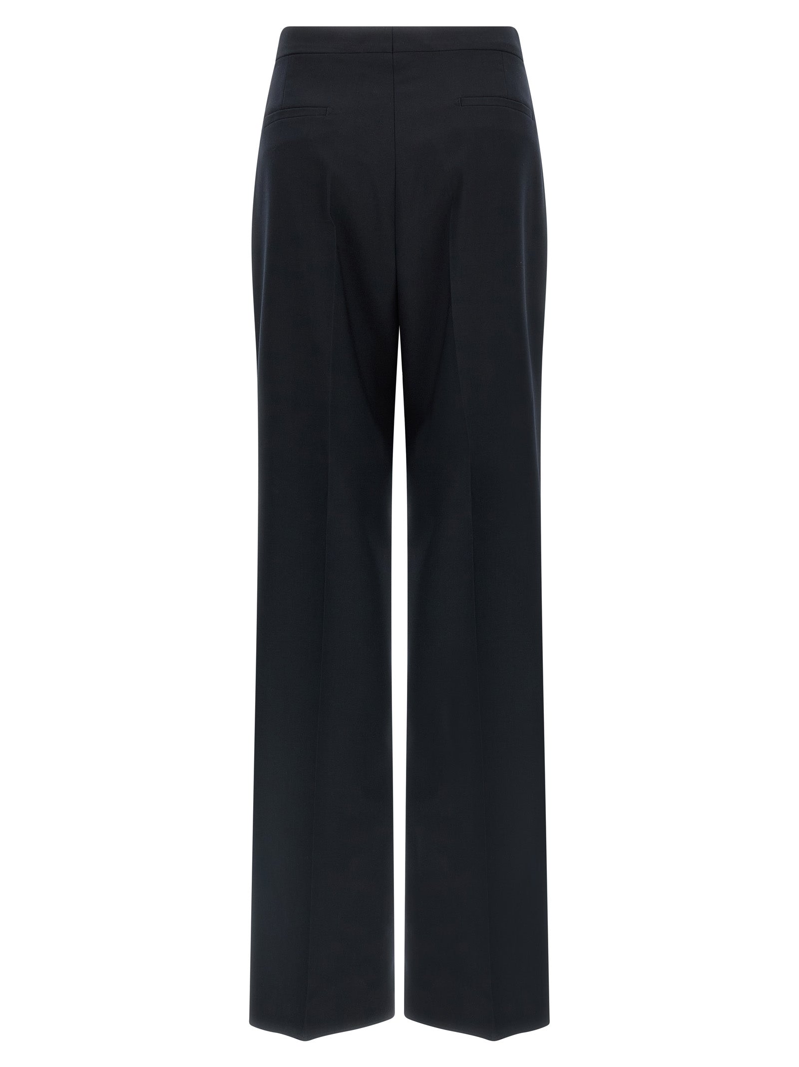 Blue Virgin Wool Two-Piece Suit