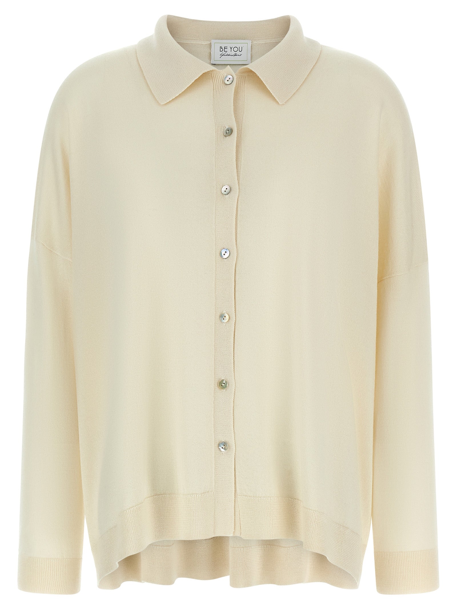 White Cashmere Cardigan