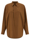 Brown Cotton Blouse