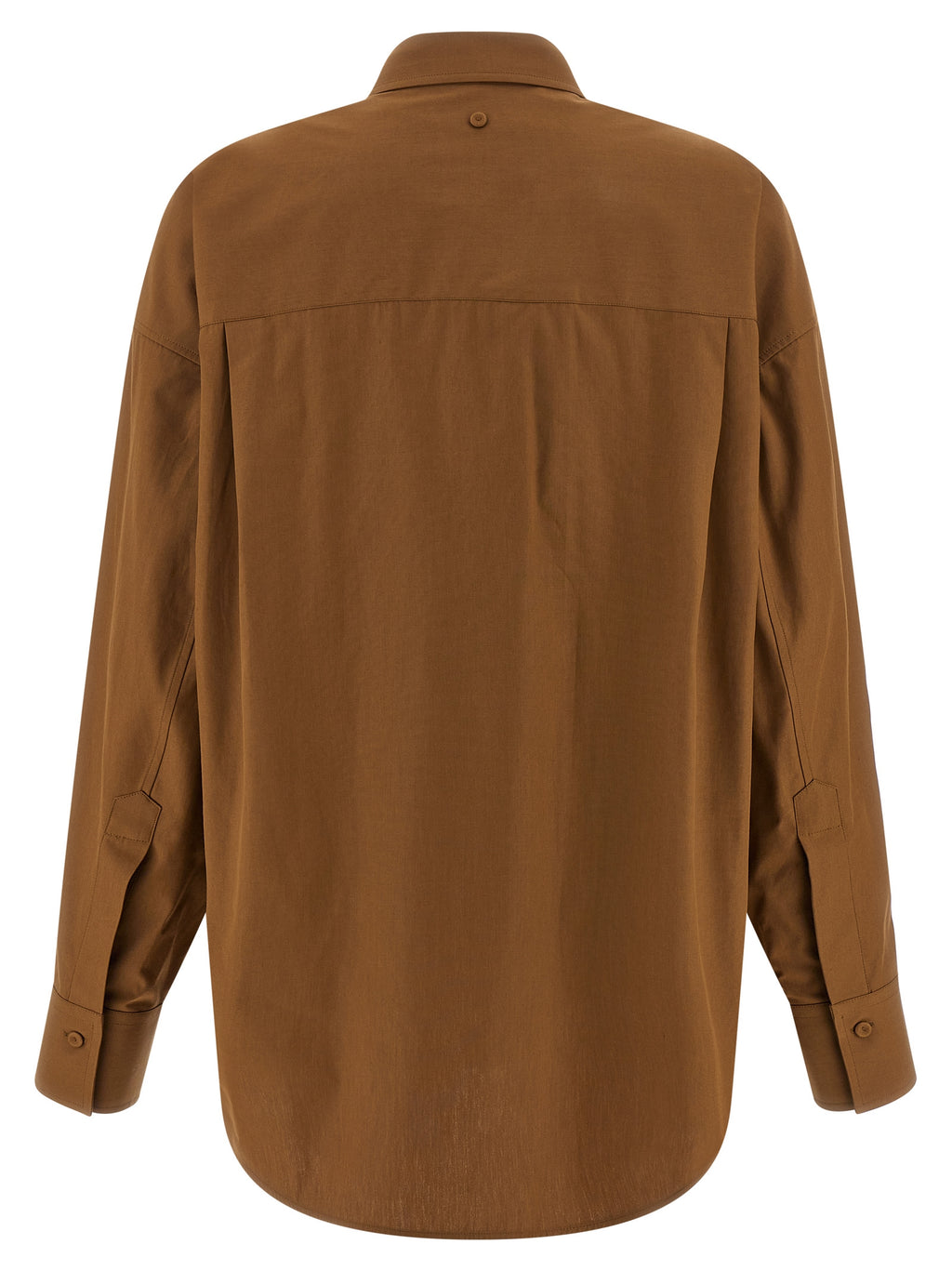 Brown Cotton Blouse