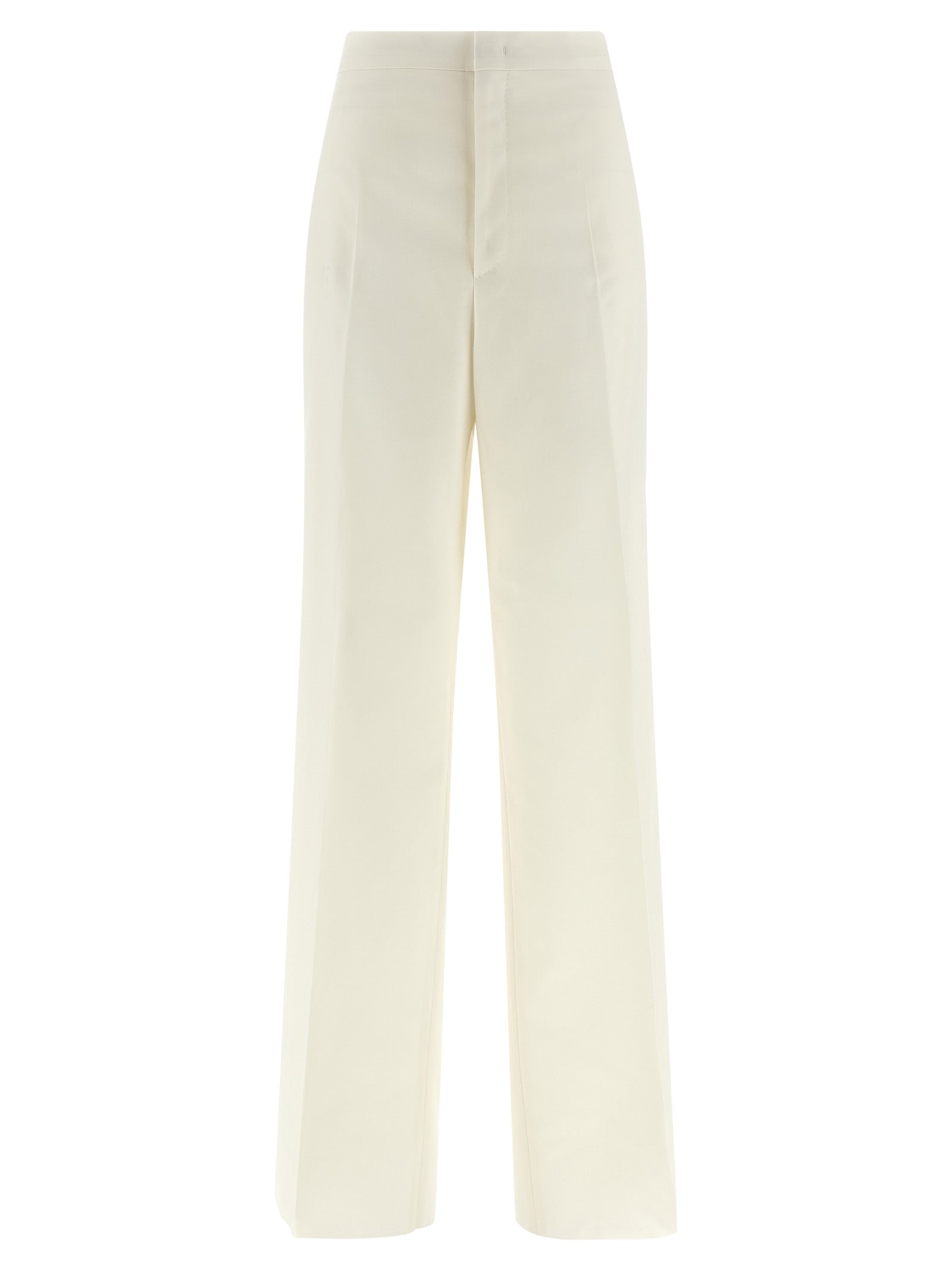 White Virgin Wool Two-Piece Suit