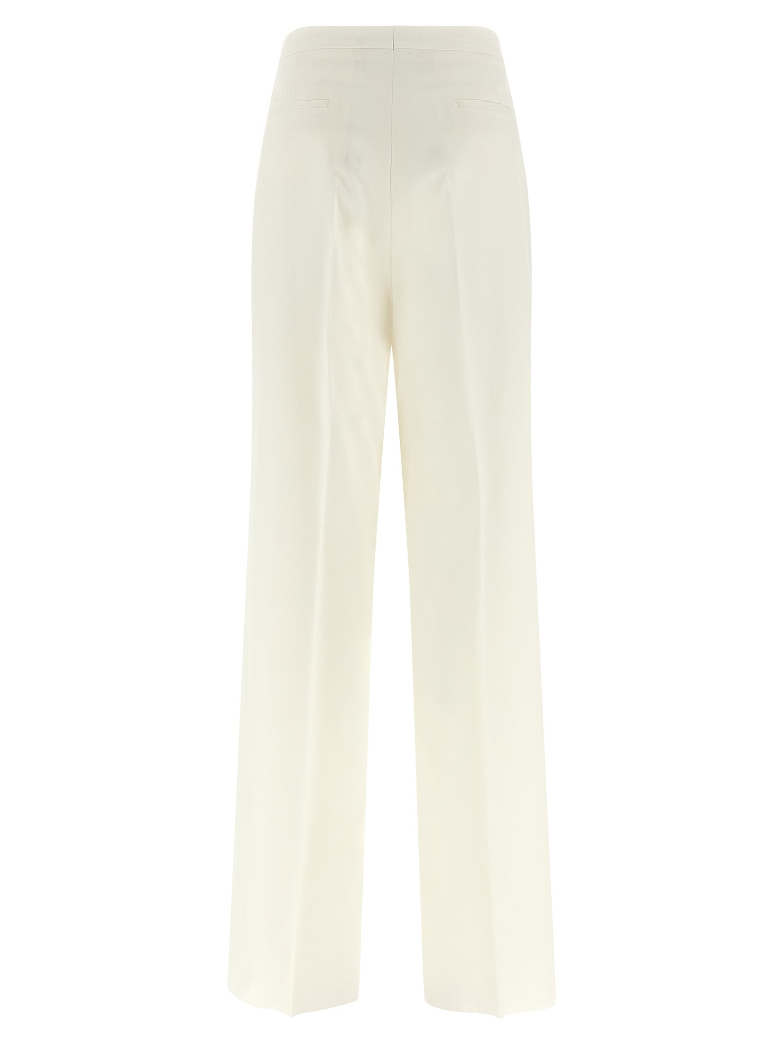 White Virgin Wool Two-Piece Suit