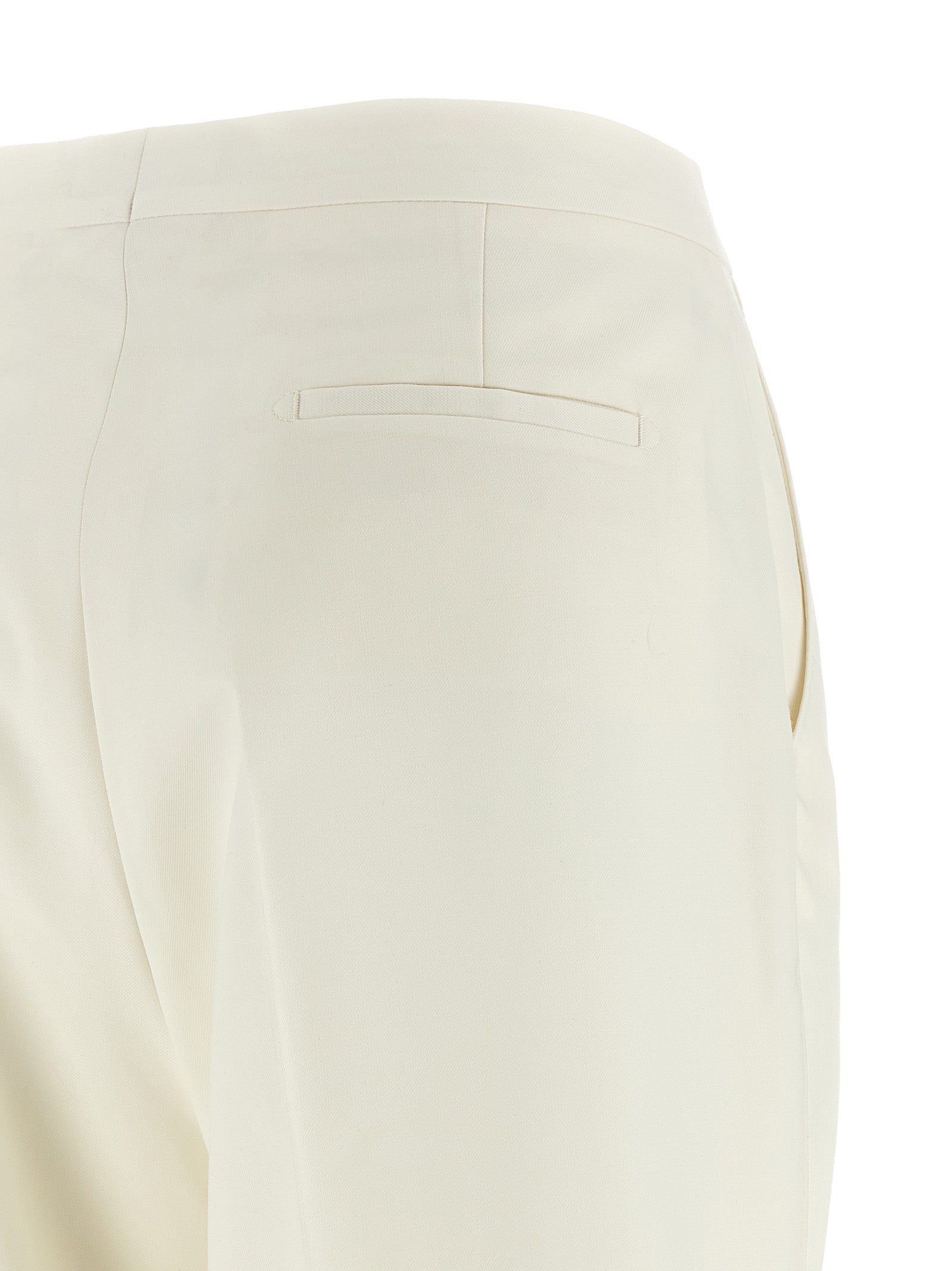 White Virgin Wool Two-Piece Suit