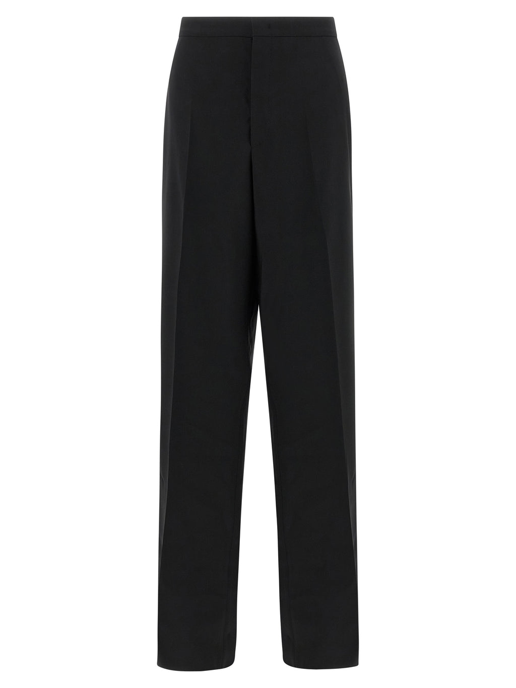 Black Virgin Wool Two-Piece Suit