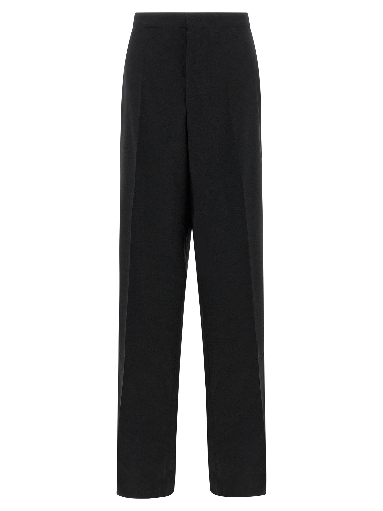 Black Virgin Wool Two-Piece Suit