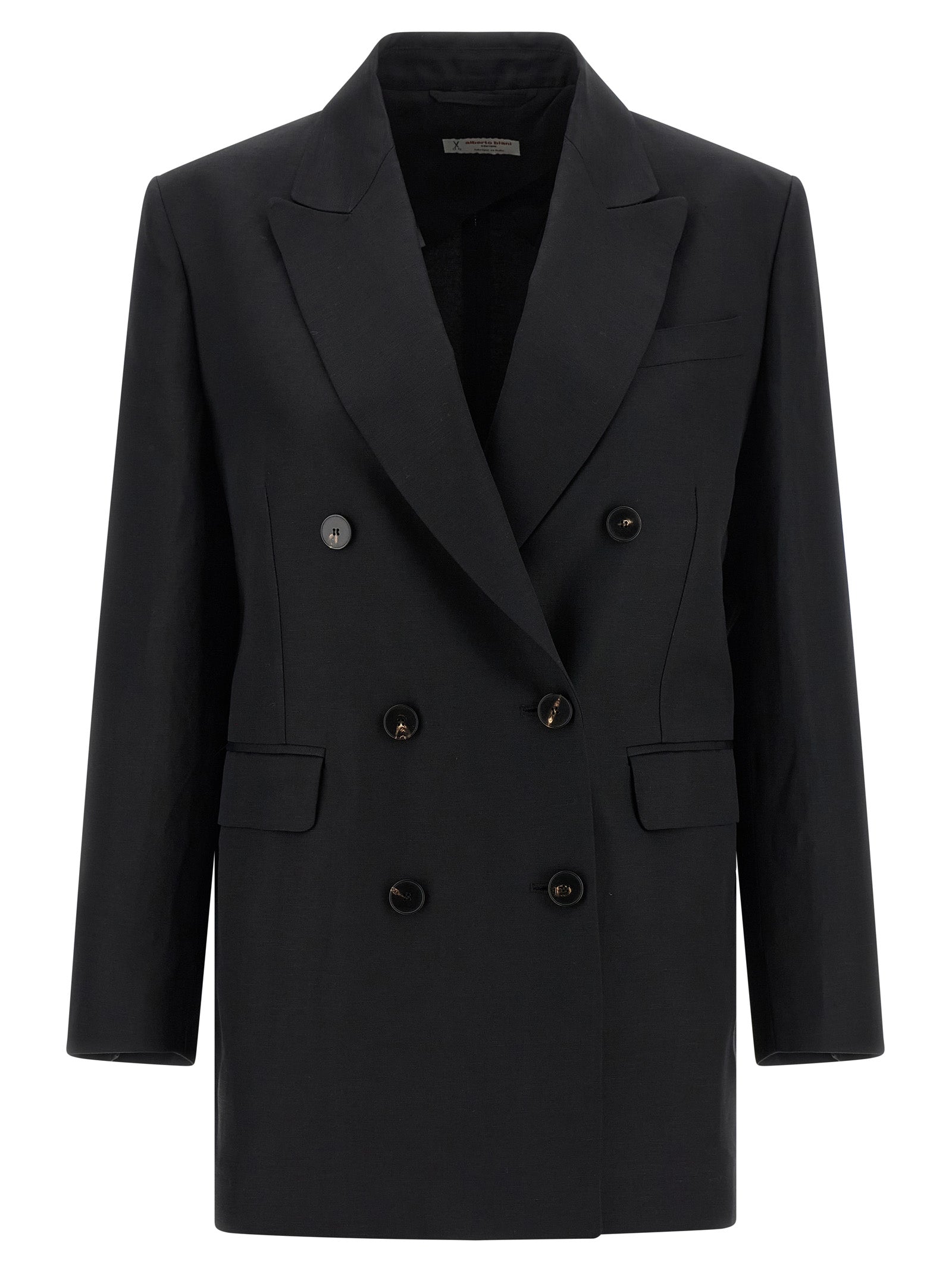 Black Viscose Blazer