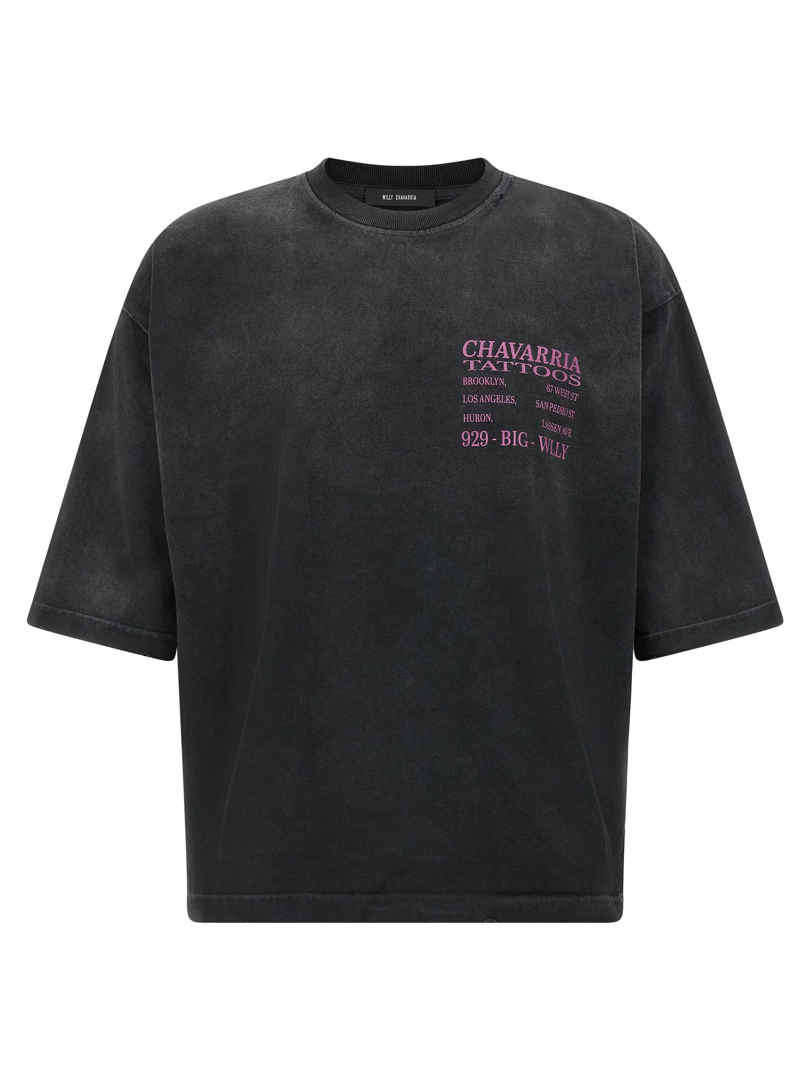Black Cotton T-Shirt