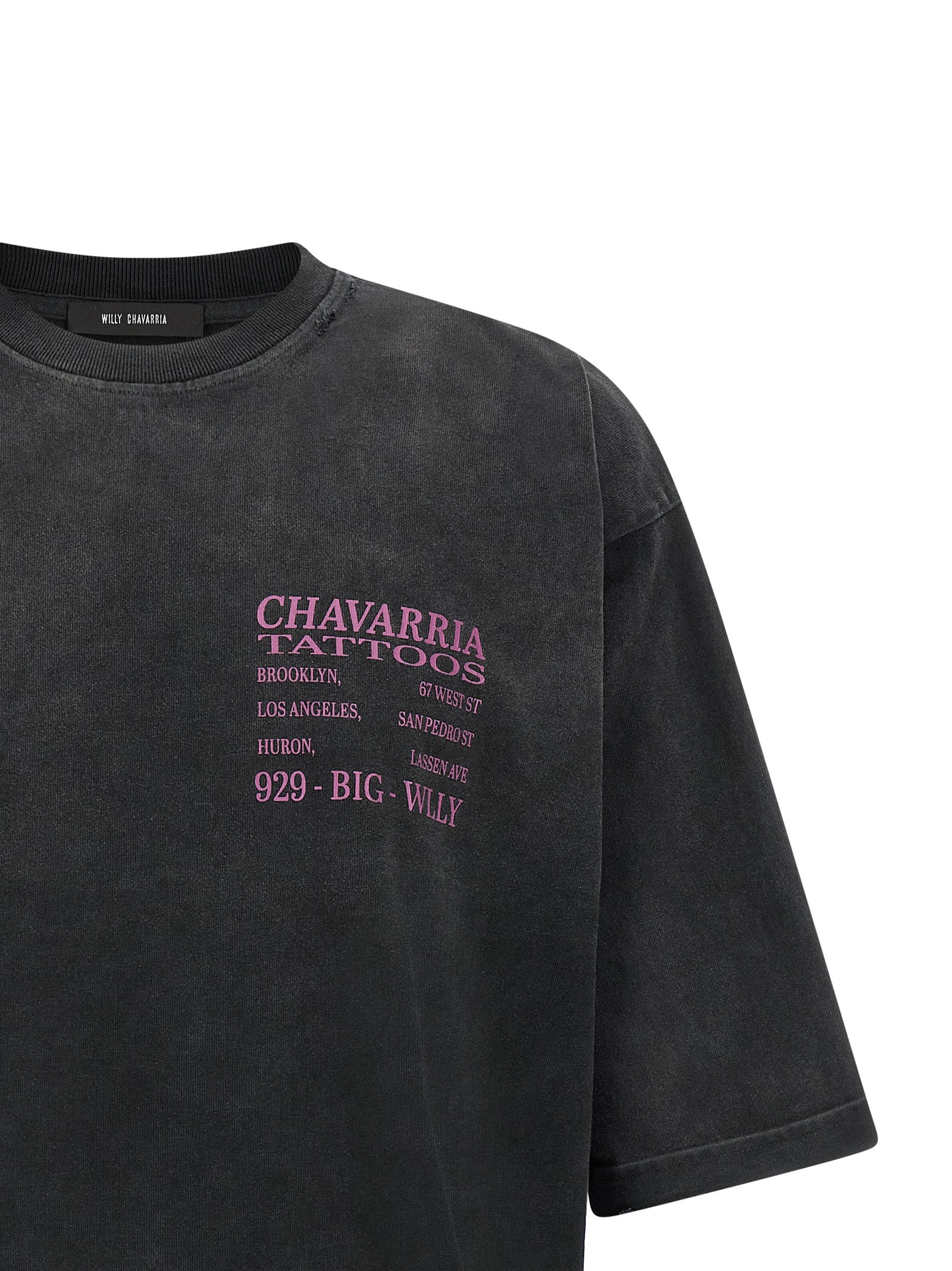 Black Cotton T-Shirt