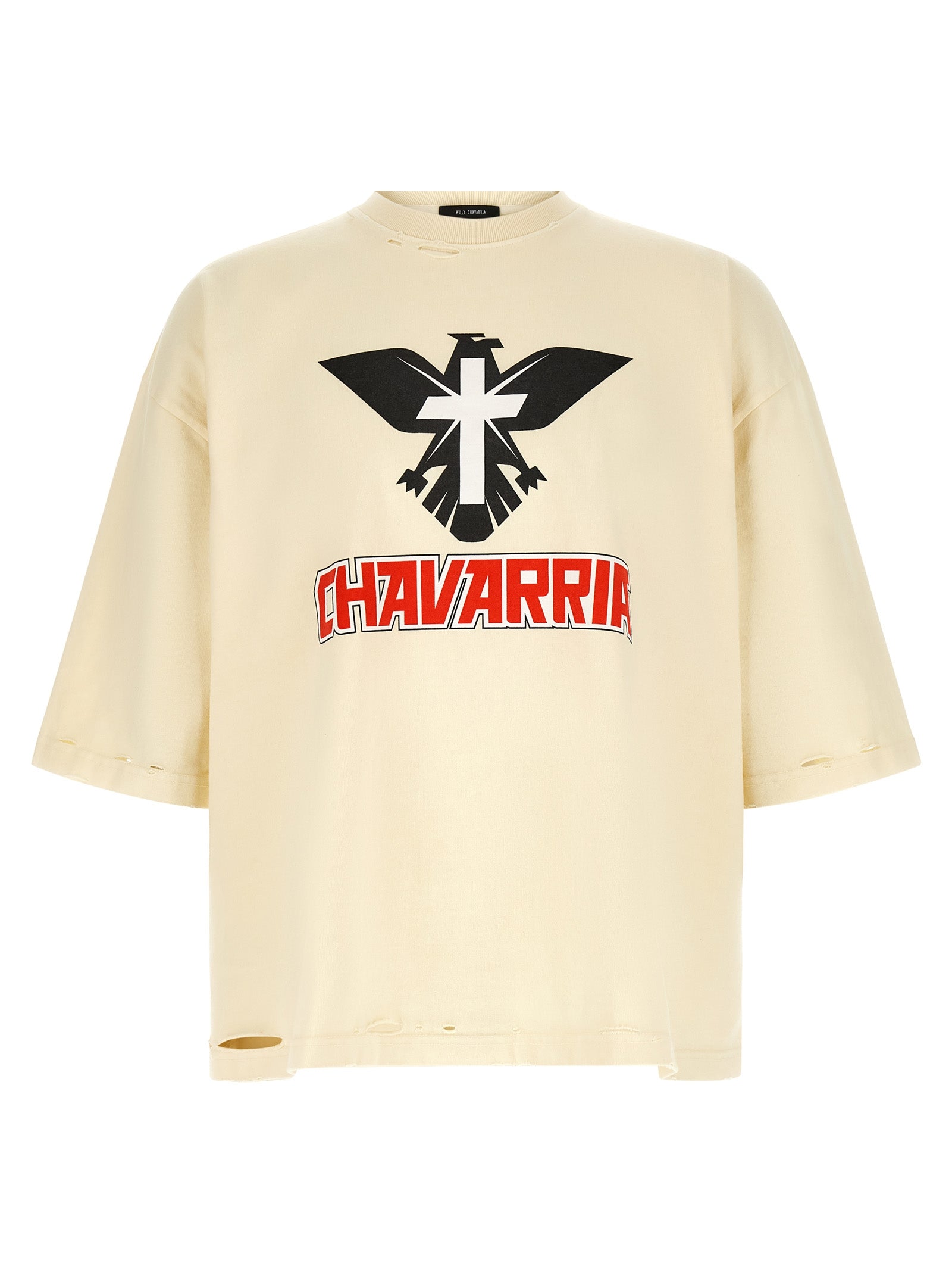 Beige Cotton T-Shirt