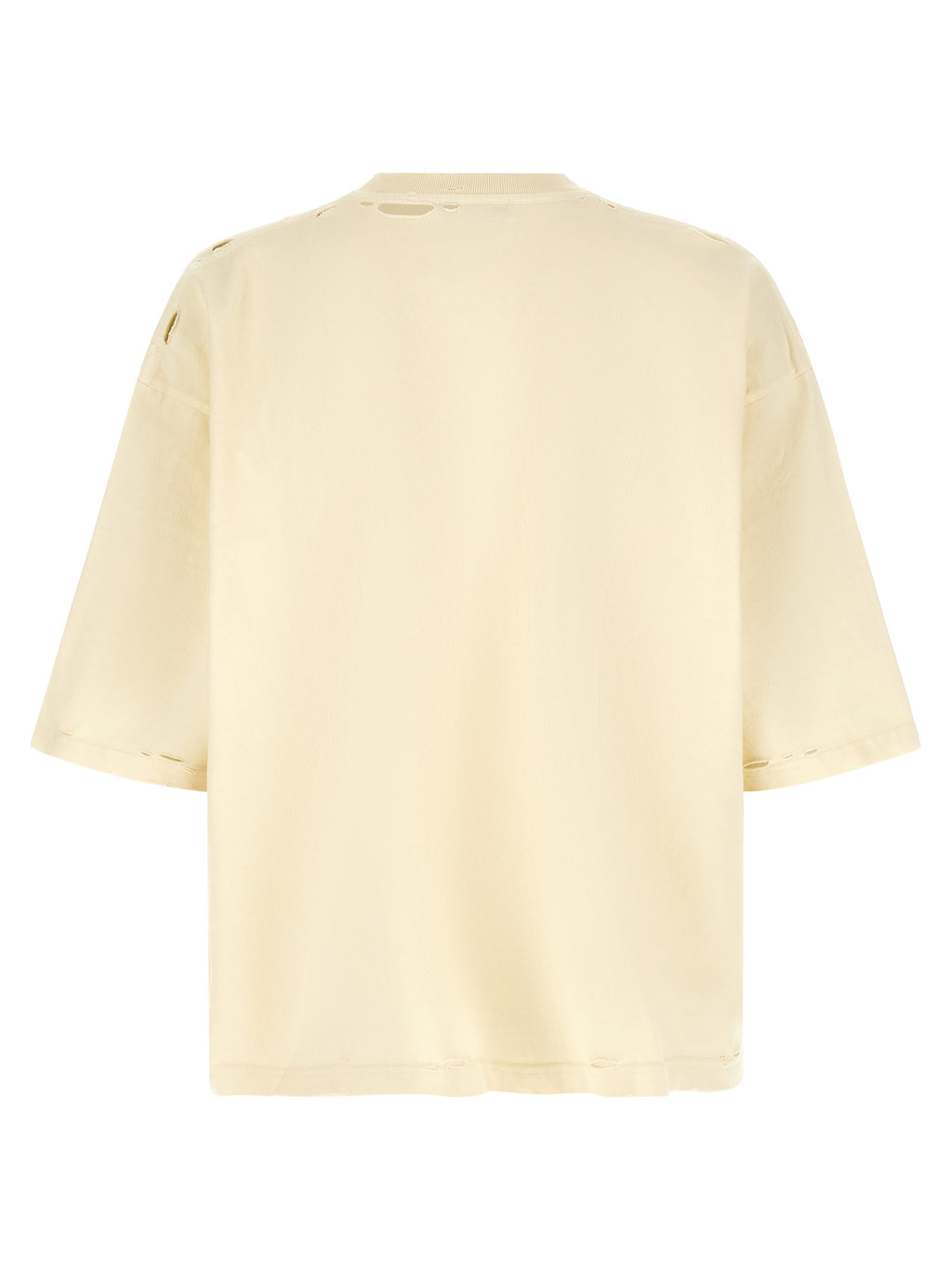 Beige Cotton T-Shirt