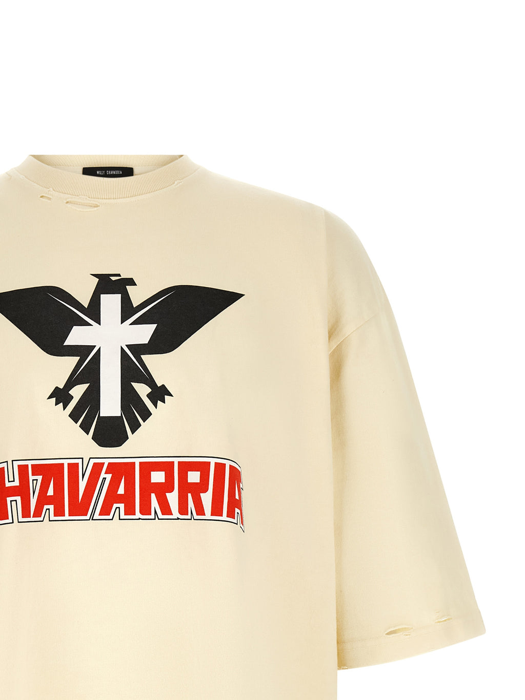 Beige Cotton T-Shirt