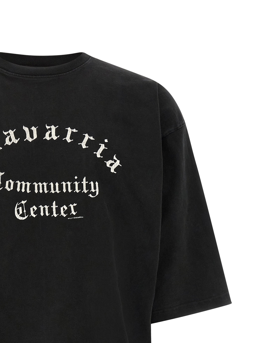 Black Cotton T-Shirt