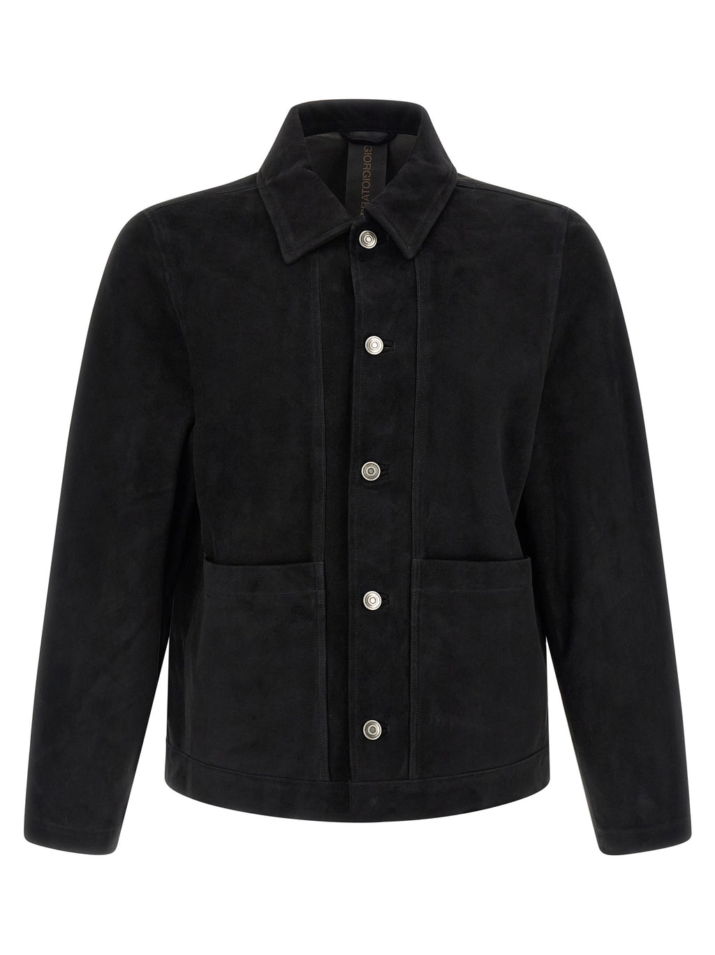 Black Suede Leather Leather Jacket
