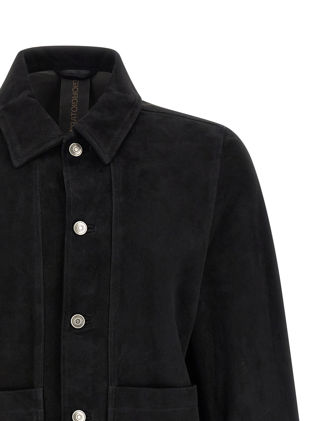 Black Suede Leather Leather Jacket