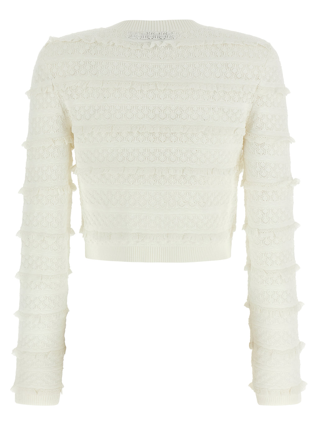 White Viscose Cardigan