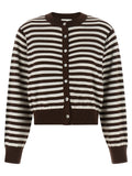 Brown Cotton Cardigan