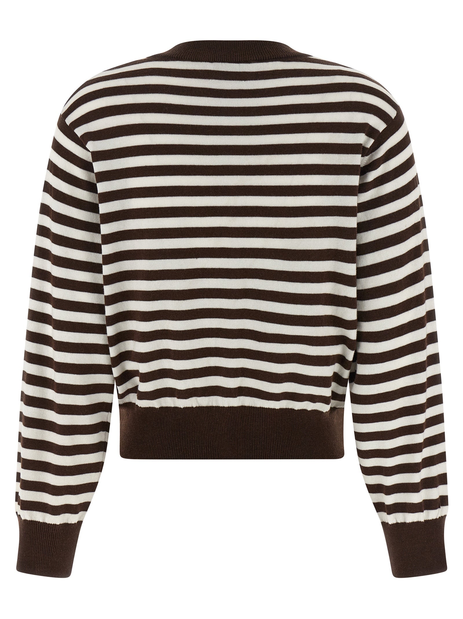 Brown Cotton Cardigan
