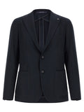 Blue Cotton Blazer