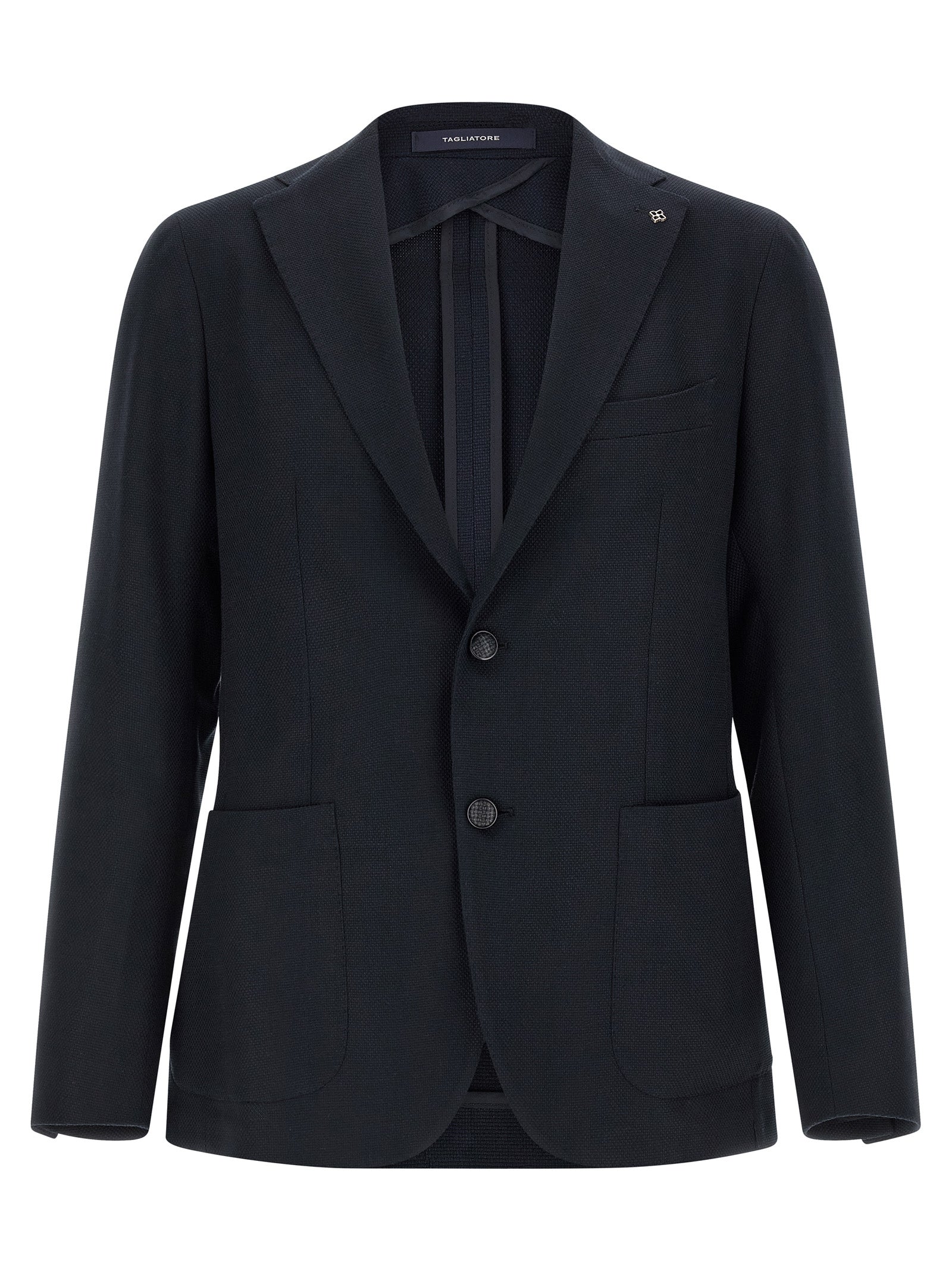 Blue Cotton Blazer