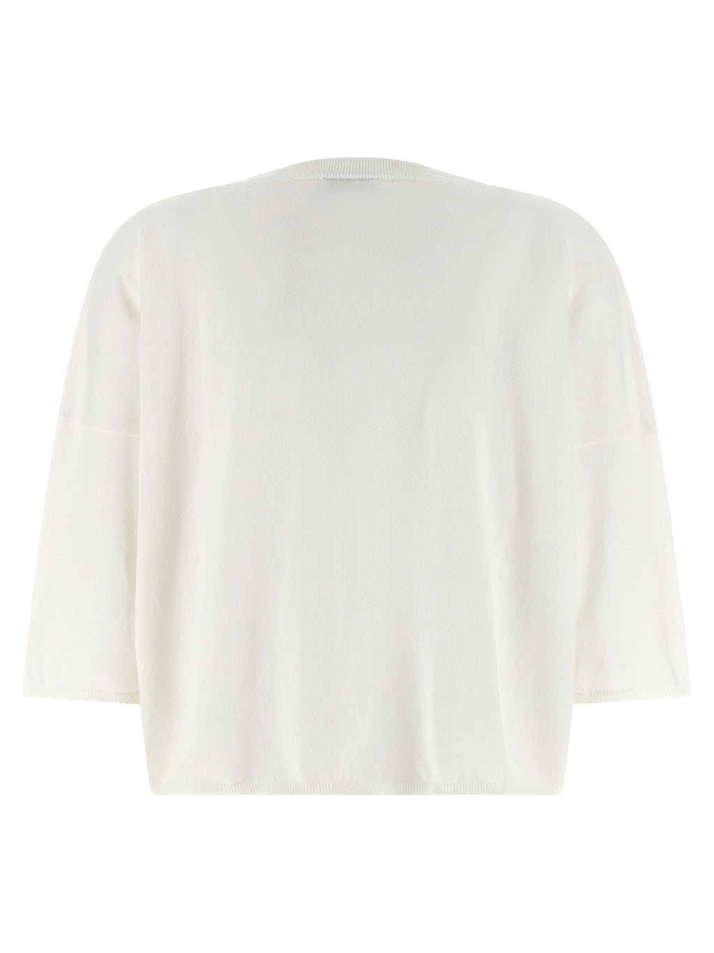 White Cotton Cardigan