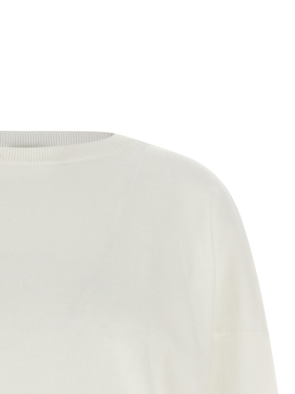 White Cotton Cardigan