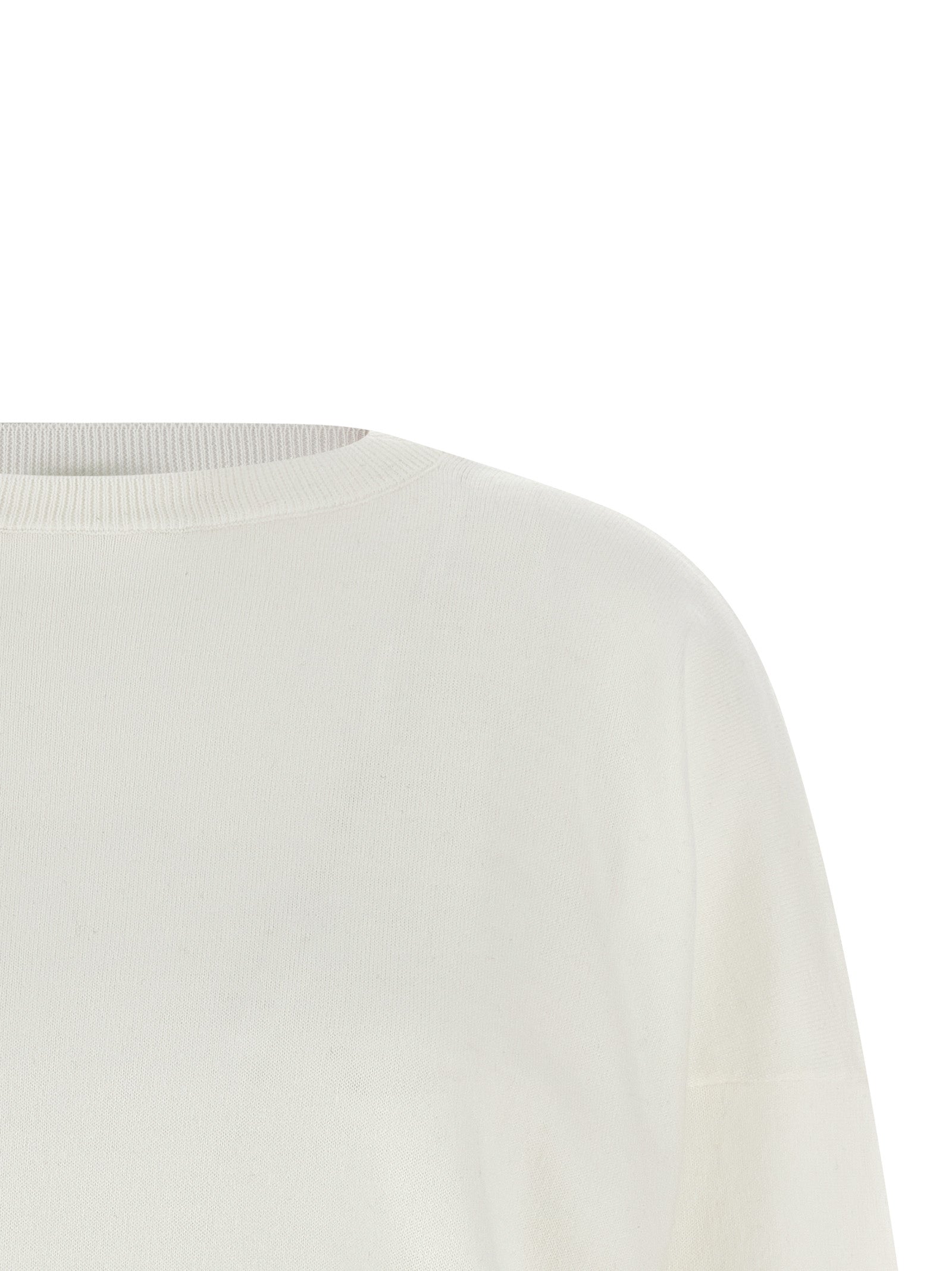 White Cotton Cardigan