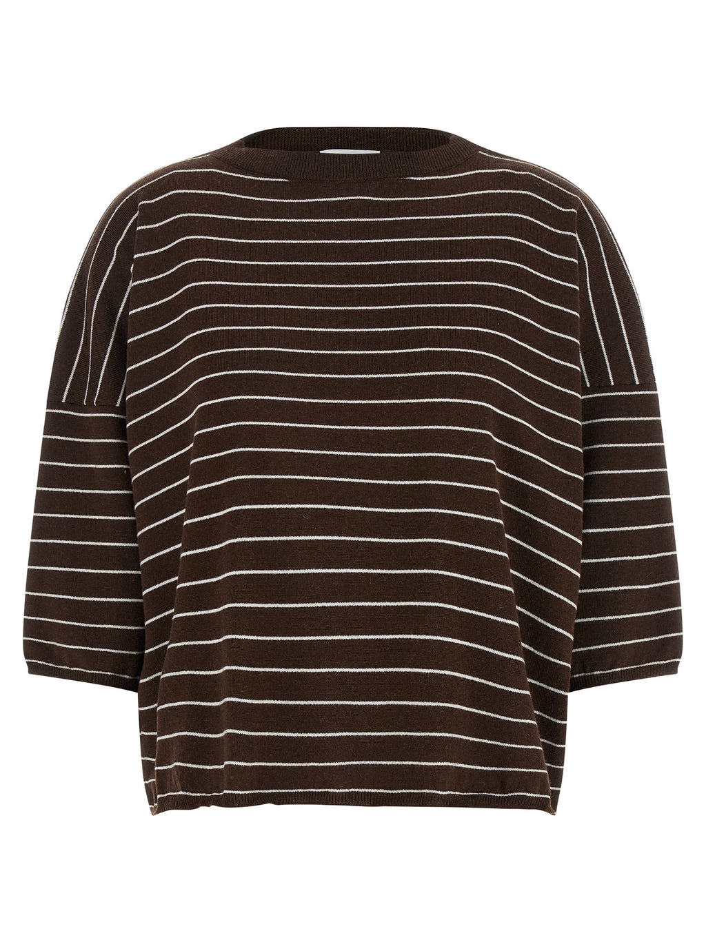 Brown Cotton Cardigan