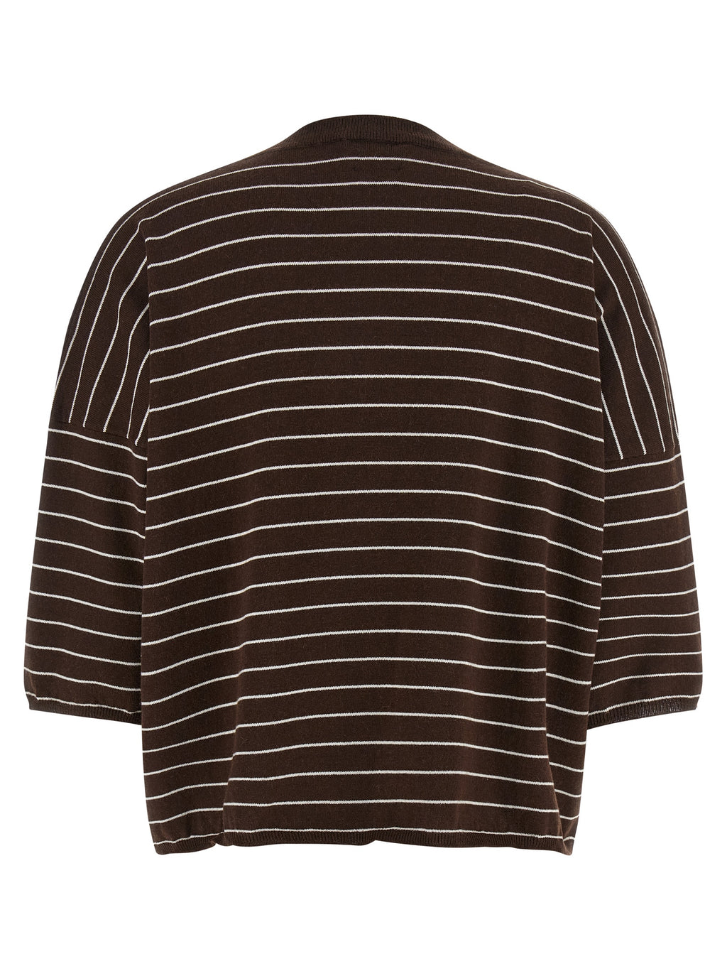 Brown Cotton Cardigan
