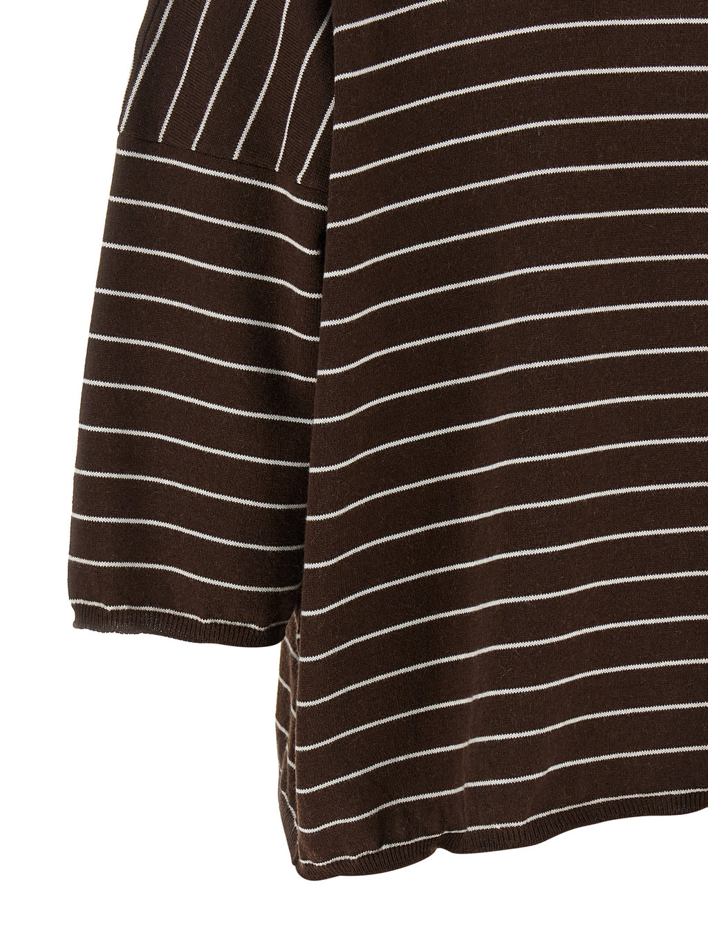 Brown Cotton Cardigan