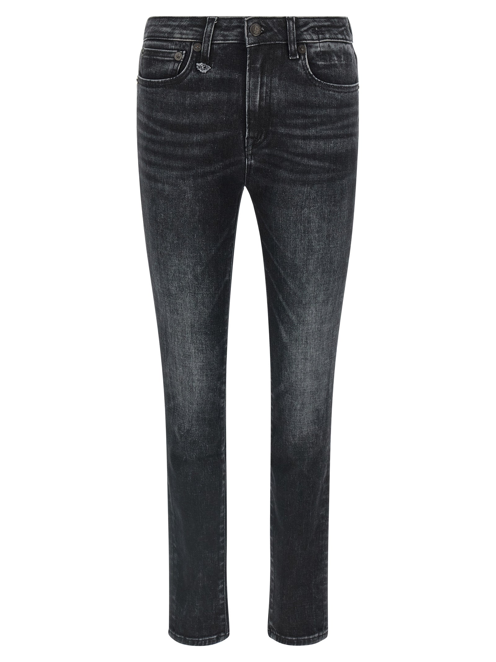 Black Cotton Jeans Denim