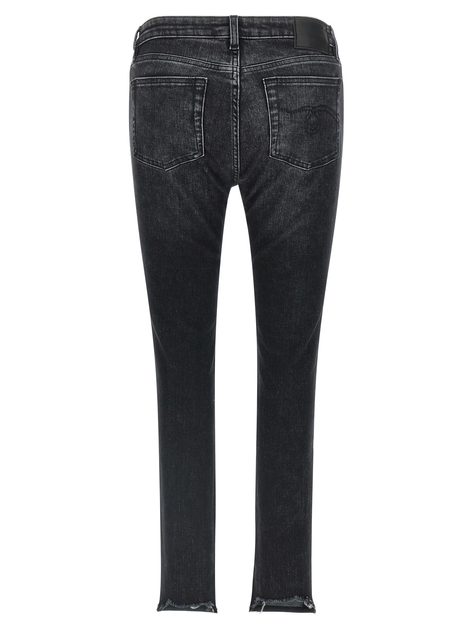 Black Cotton Jeans Denim