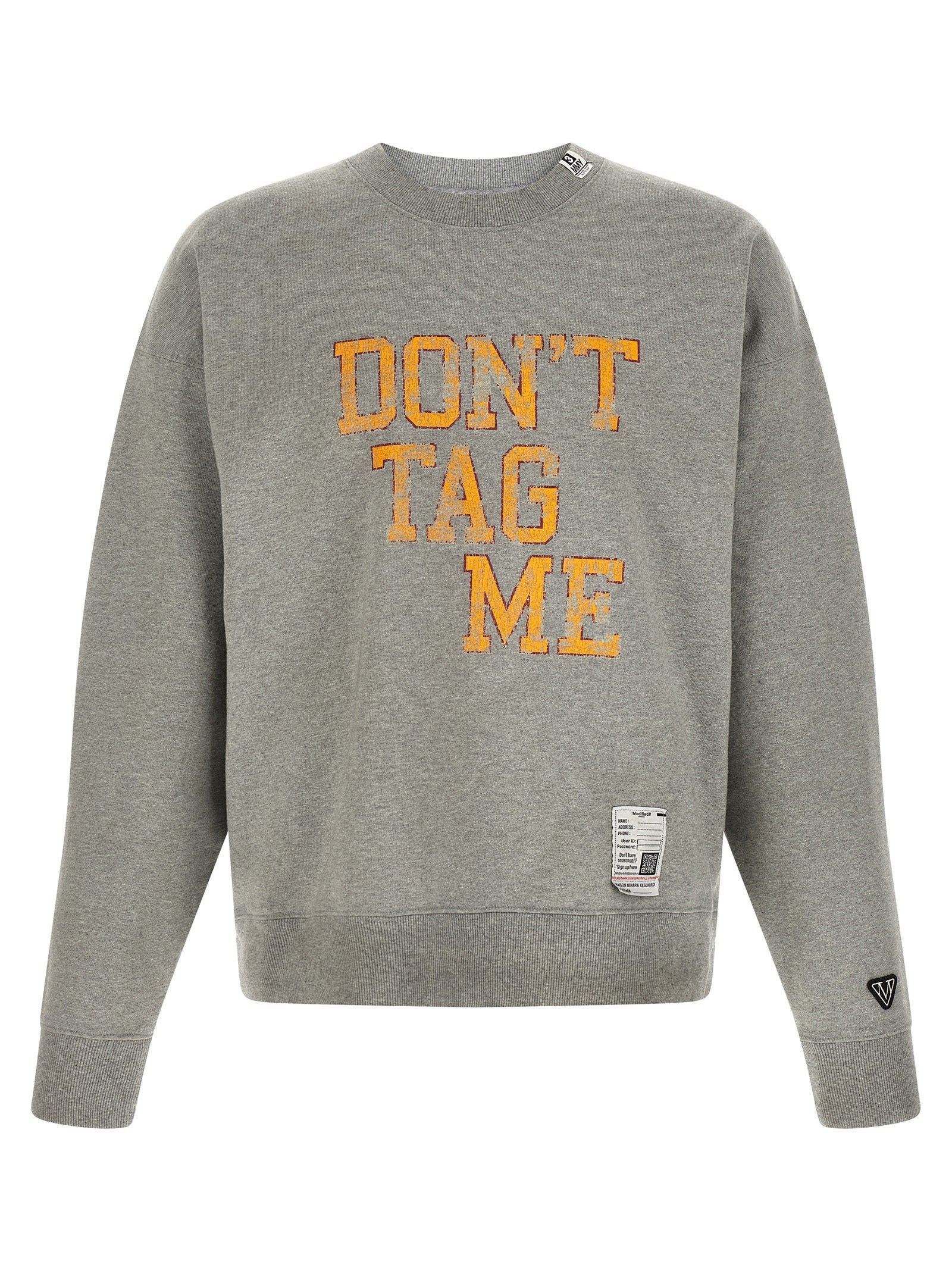 Gray Cotton Sweatshirt